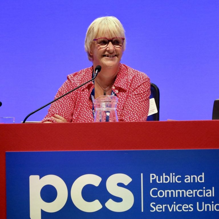 Picture of Jackie Green acting as Chair of PCS National Conference